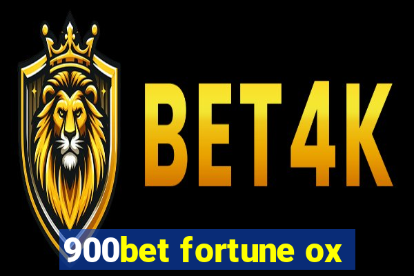 900bet fortune ox